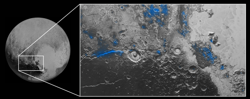 Illustration for article titled You Can See the Color of the Sky in the Newest Pluto Pictures—and It's Blue